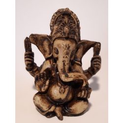 GANESHA KICSI SZOBOR-Szürke